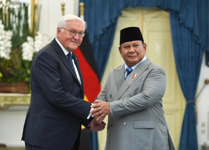 Prabowo – Presiden Jerman Sepakat Perkuat Kemitraan Strategis, IEU-CEPA Jadi Fokus Utama