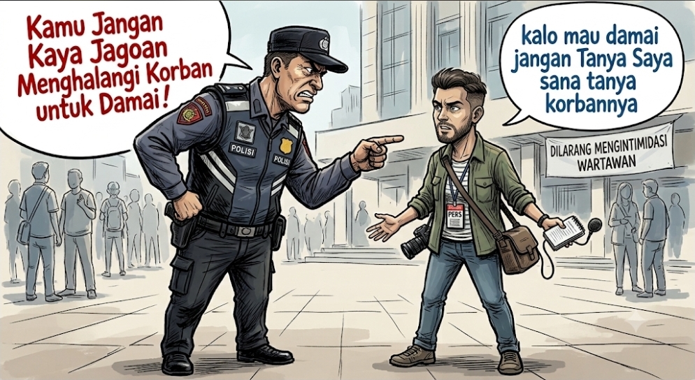 PWI Jakarta Barat Kecam Dugaan Intimidasi Wartawan oleh Oknum Polisi Merangkap Ketua RT di Tambora