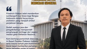 PADI Apresiasi Tokoh Sumut Dr. Eriko Silaban Usulkan Arsitek Legendaris FriedrichSilaban Sebagai Pahlawan Nasional