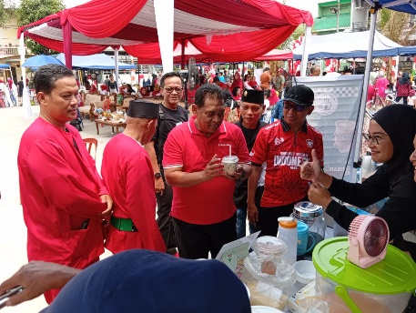 Camat Bekasi Selatan Hadiri Puncak HUT RI Ke-81 Perum Taman Cikunir Indah
