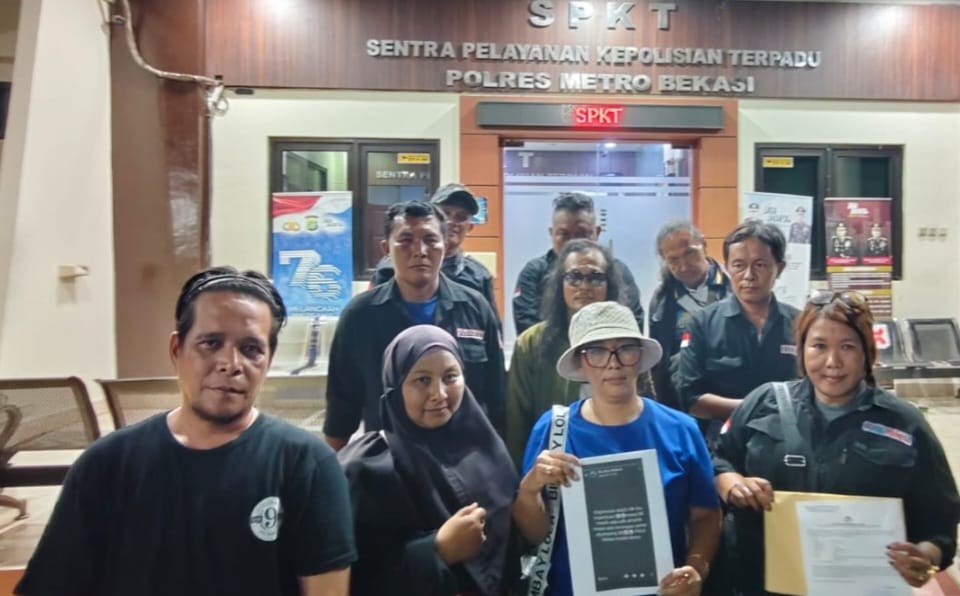 Dinilai Cemarkan Nama Organisasi FWJ Indonesia, Pengurus Korwil Kabupaten Bekasi Laporkan RSP alias Ros ke Polisi