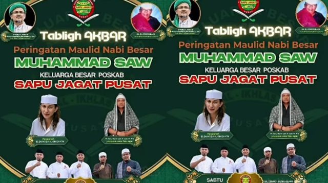 Paskah Sapu Jagat Pusat Akan Gelar Tabligh Akbar, Habib Bahar Smith Hadir Berikan Tausyiah 