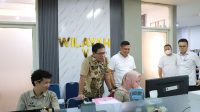 Pastikan Transformasi Organisasi Kewilayahan dan Program PERINTIS Berjalan, Kakanwil BPN Provinsi Banten Kunjungi Kantah Kota Tangerang
