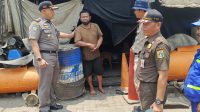 Satpol PP Kecamatan Cakung Respon Laporan Warga