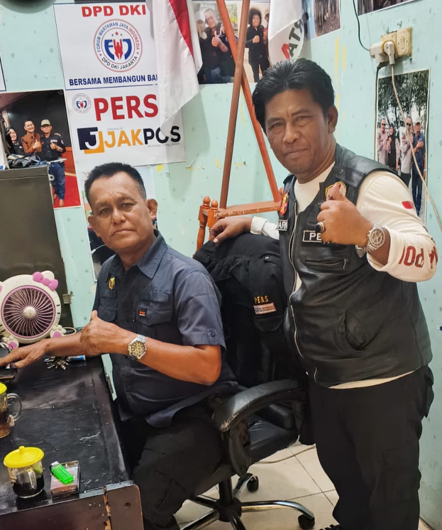 Ketua DPD DKI FWJ I Jakarta Gelar Silaturahmi di Sekretariat Lorong 103 Blok B no K1-42 Permai