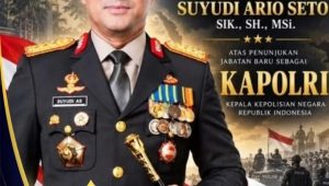 Komjen Suyudi Ario Seto Resmi Jadi Kapolri, Ketua Pokdar Kamtibmas Kemayoran Beri Ucapan Selamat