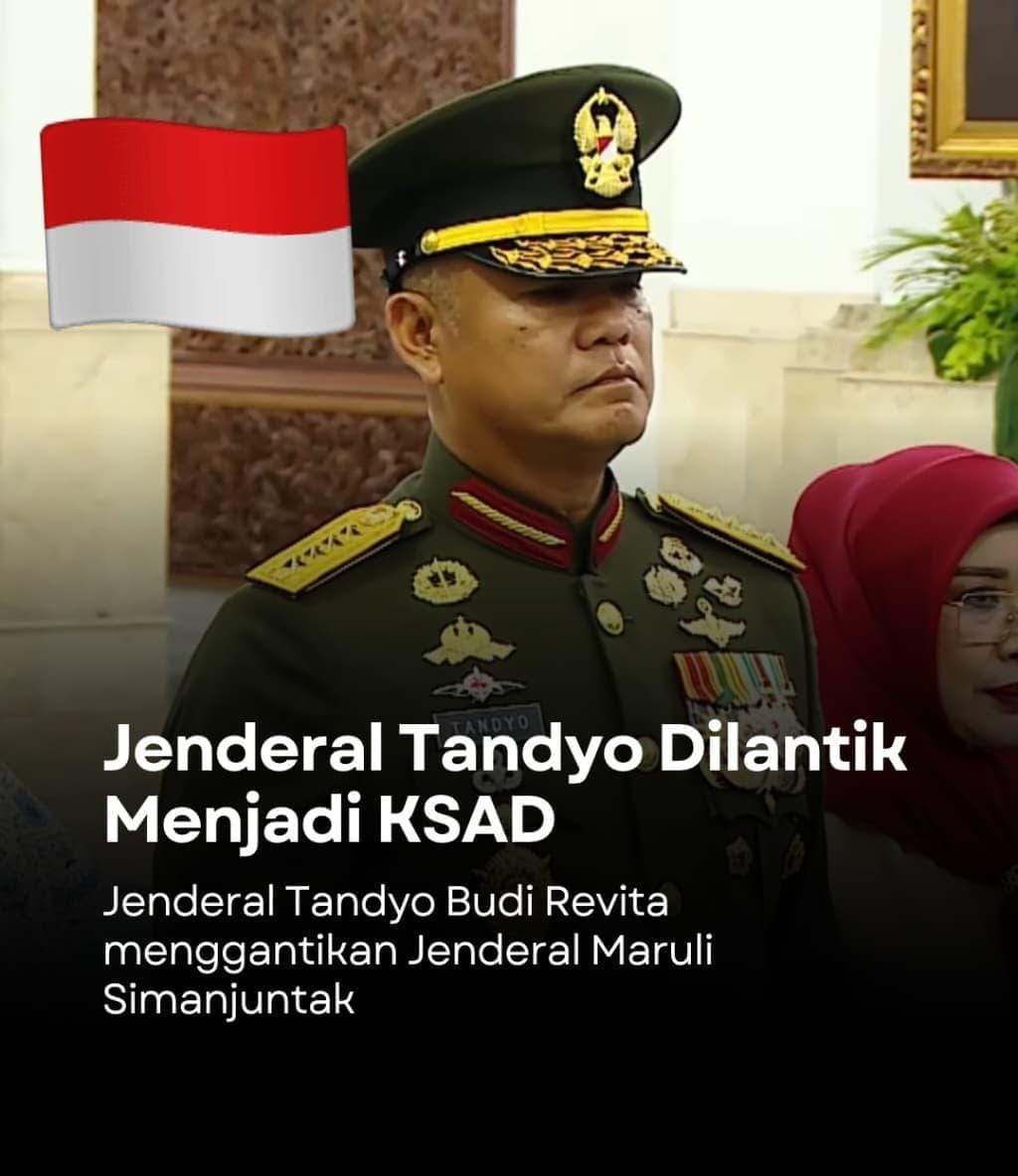 Panglima TNI Pimpin Sertijab Wakil Panglima TNI dan Kasad