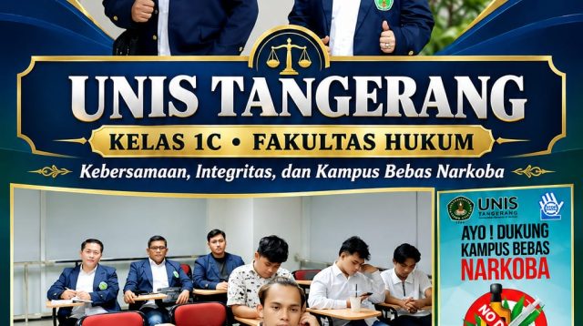 Suara Mahasiswa Hukum Unis Tangerang: Tegas Tolak Narkoba, Demi Prestasi dan Masa Depan